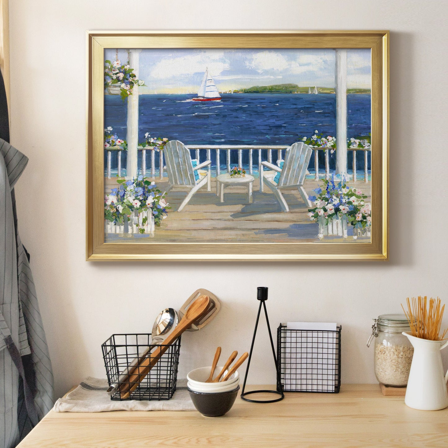 Summer Sail Premium Classic Framed Canvas - Ready to Hang