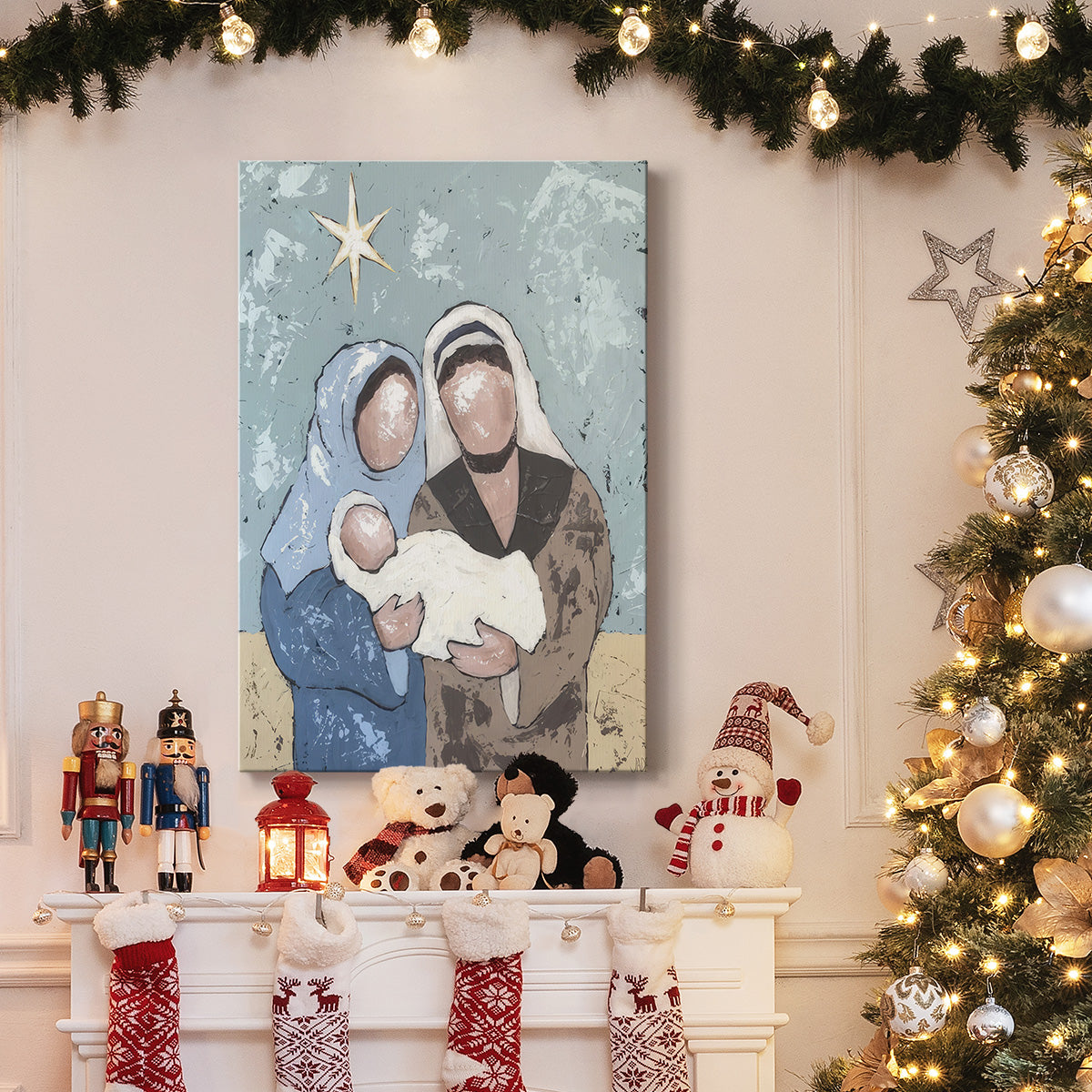 A Silent Night I - Gallery Wrapped Canvas