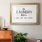 The Laundry Room - Modern Framed Art Print