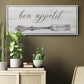 Bon Appetit - Floater Framed Canvas Print