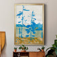 Cerulean Spruce I - Modern Framed Canvas Print