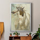 Warrior - Modern Framed Canvas Print