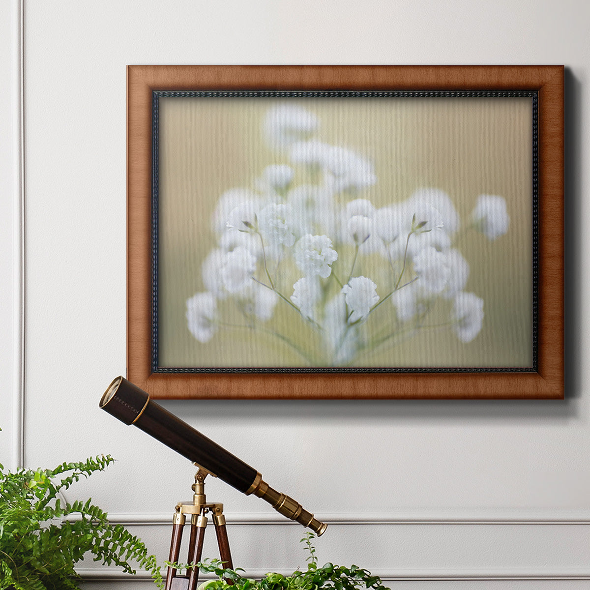 Baby's Breath Study I Premium Framed Canvas- Ready to Hang