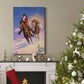 Santa's Big Ride - Gallery Wrapped Canvas