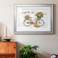 Harvest Bike - Modern Framed Art Print
