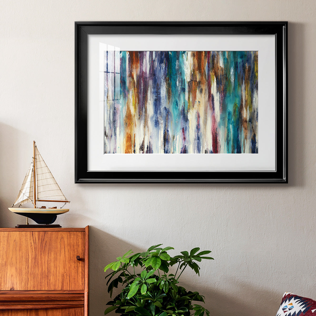 Shape Shifting Premium Framed Print - Ready to Hang