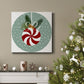 Peppermint Snowman Collection C-Premium Gallery Wrapped Canvas - Ready to Hang