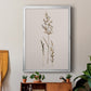 Delicate Stems II - Modern Framed Canvas Print