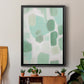 River Shapes II - Modern Framed Canvas Print