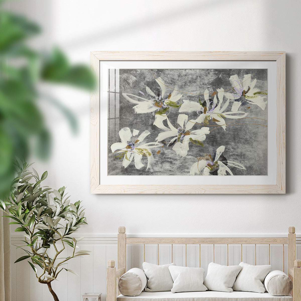 Reading the Tea Leaves - Barnwood Framed Art Print