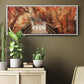 Autumn Bridge - Floater Framed Canvas Print