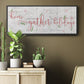 Holidays Gather - Floater Framed Canvas Print