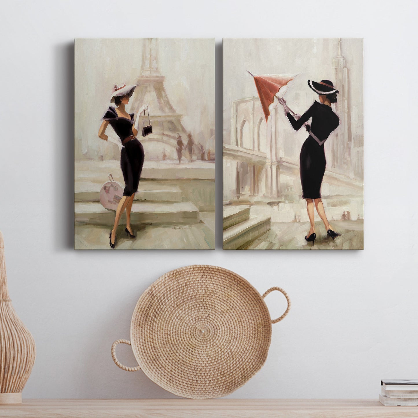 Love, From Paris Premium Gallery Wrapped Canvas - Ready to Hang