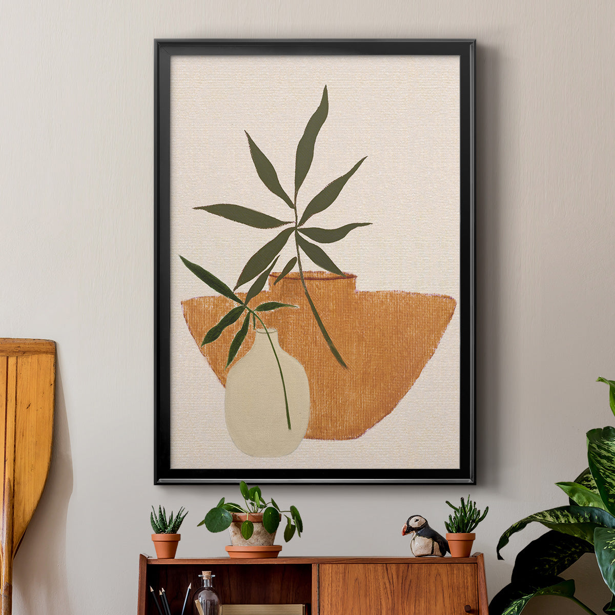 Santa Fe Still Life II - Modern Framed Canvas Print