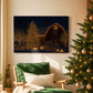 Candlelit Serenade of Carols - Canvas Art Print