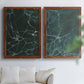 Jade Marble I - Premium Framed Canvas 2 Piece Set - Ready to Hang