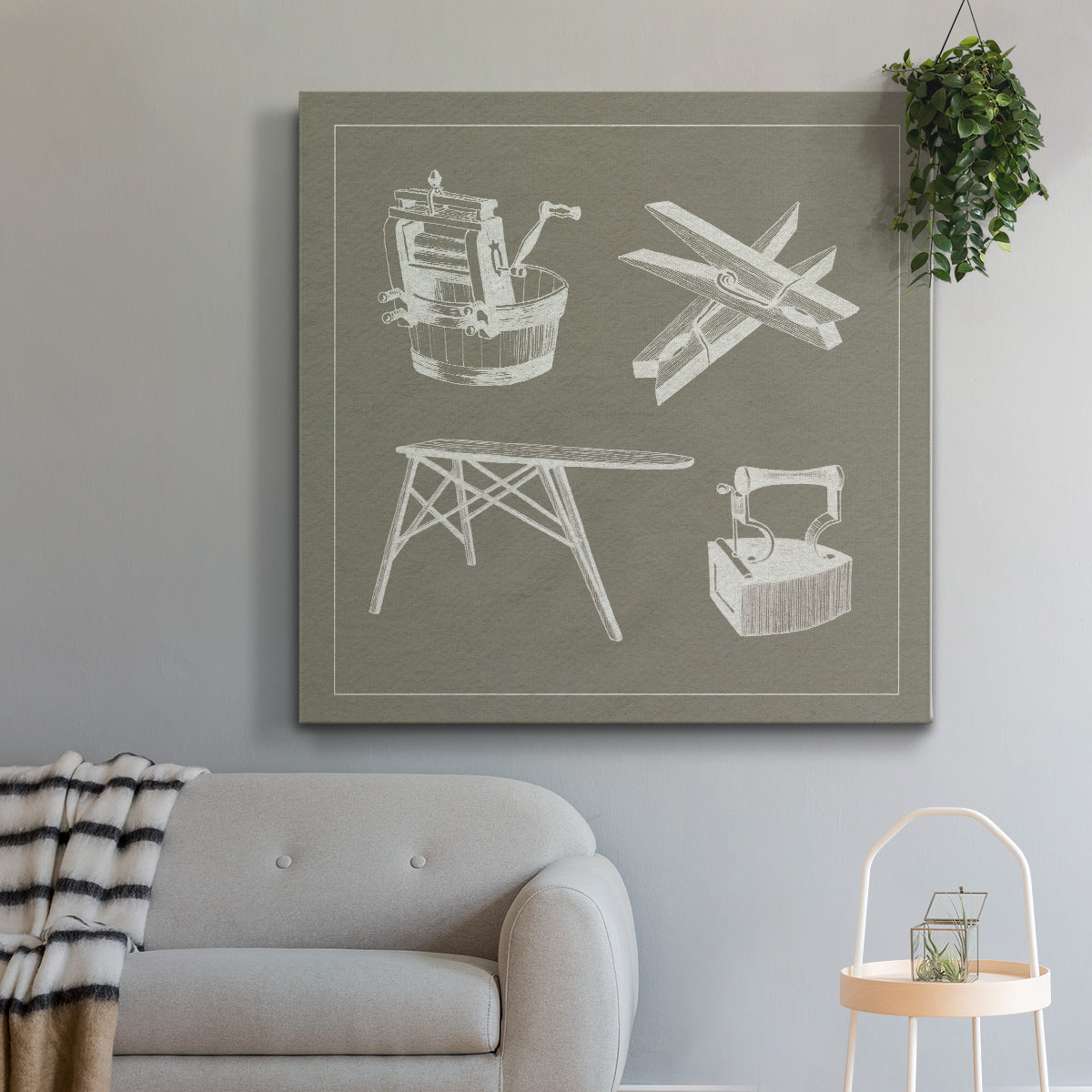 Laundry Tips VIII-Premium Gallery Wrapped Canvas - Ready to Hang