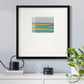 Parallel Striae I Premium Framed Print Double Matboard