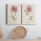 Soft Poppy Premium Gallery Wrapped Canvas - Ready to Hang - Set of 2 - 8 x 12 Each