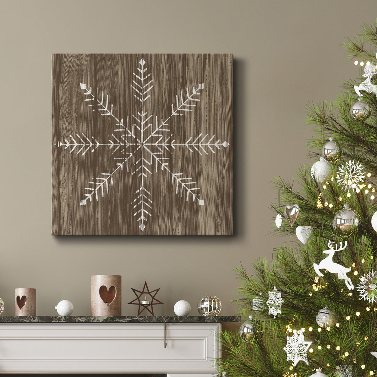 Barnwood Wonderland IV-Premium Gallery Wrapped Canvas - Ready to Hang