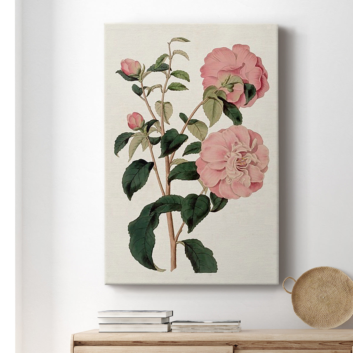 Pink Floral Mix IV - Canvas Art Print