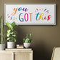 Rainbow Got This - Floater Framed Canvas Print