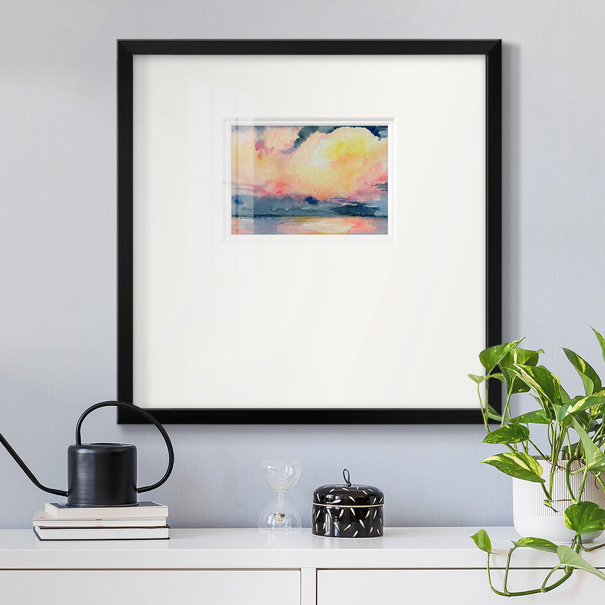 Prism Seascape III Premium Framed Print Double Matboard