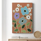 Woodblock Floral IV - Canvas Art Print