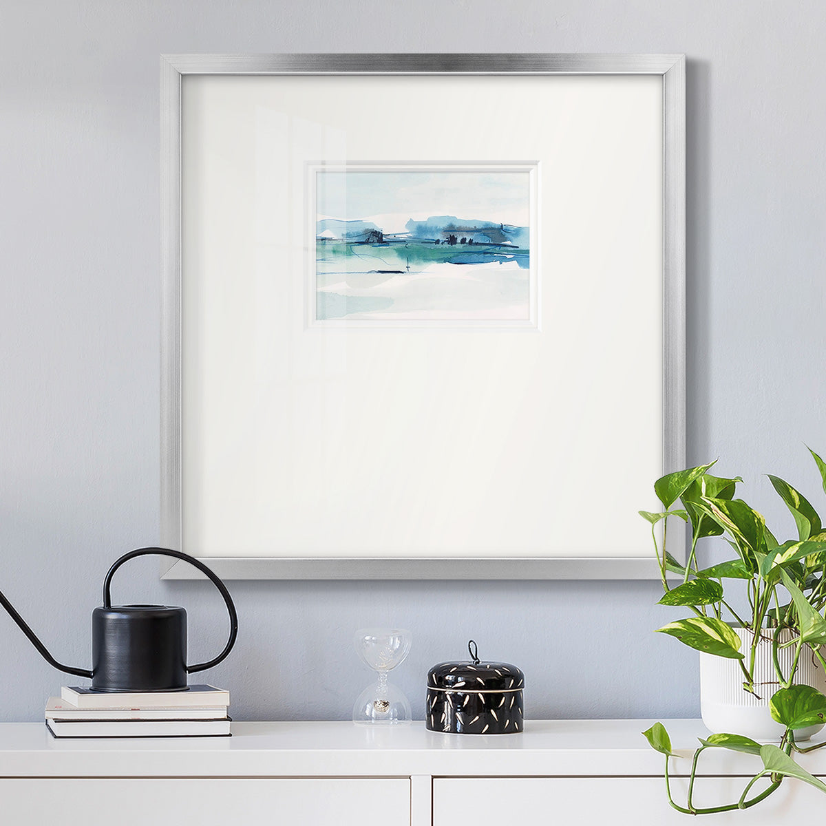 Ultramarine Vista II Premium Framed Print Double Matboard