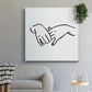 Hand Study I-Premium Gallery Wrapped Canvas - Ready to Hang