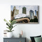 Cloud Gate Chicago - Canvas Art Print