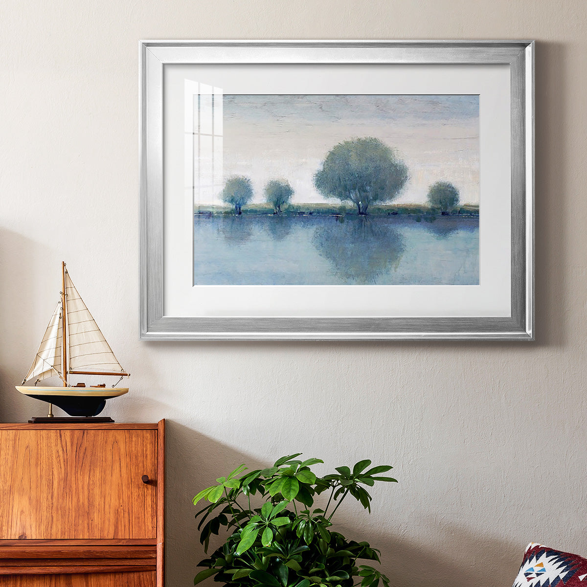 Afternoon Reflection II Premium Framed Print - Ready to Hang