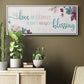 Family Blessing - Floater Framed Canvas Print