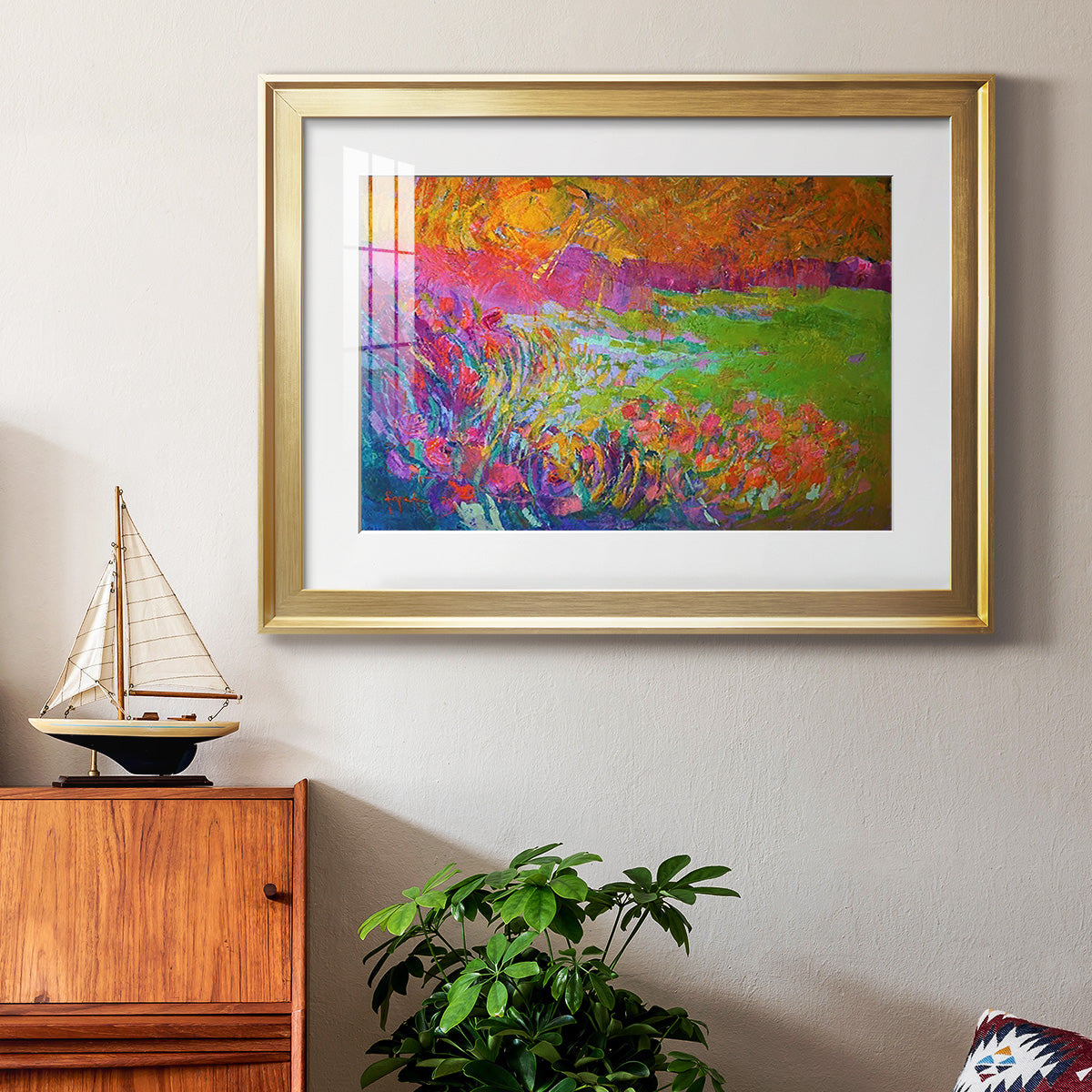 Meadowlands Premium Framed Print - Ready to Hang