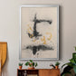 Charcoal Remnants II - Modern Framed Canvas Print