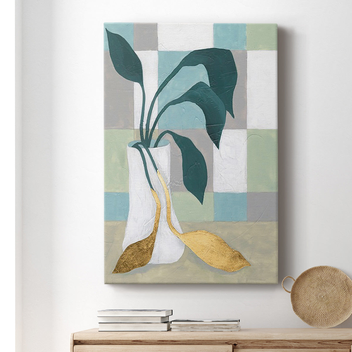 Plant Vased II - Canvas Art Print