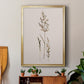 Delicate Stems II - Modern Framed Canvas Print