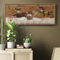 Snowballs - Floater Framed Canvas Print