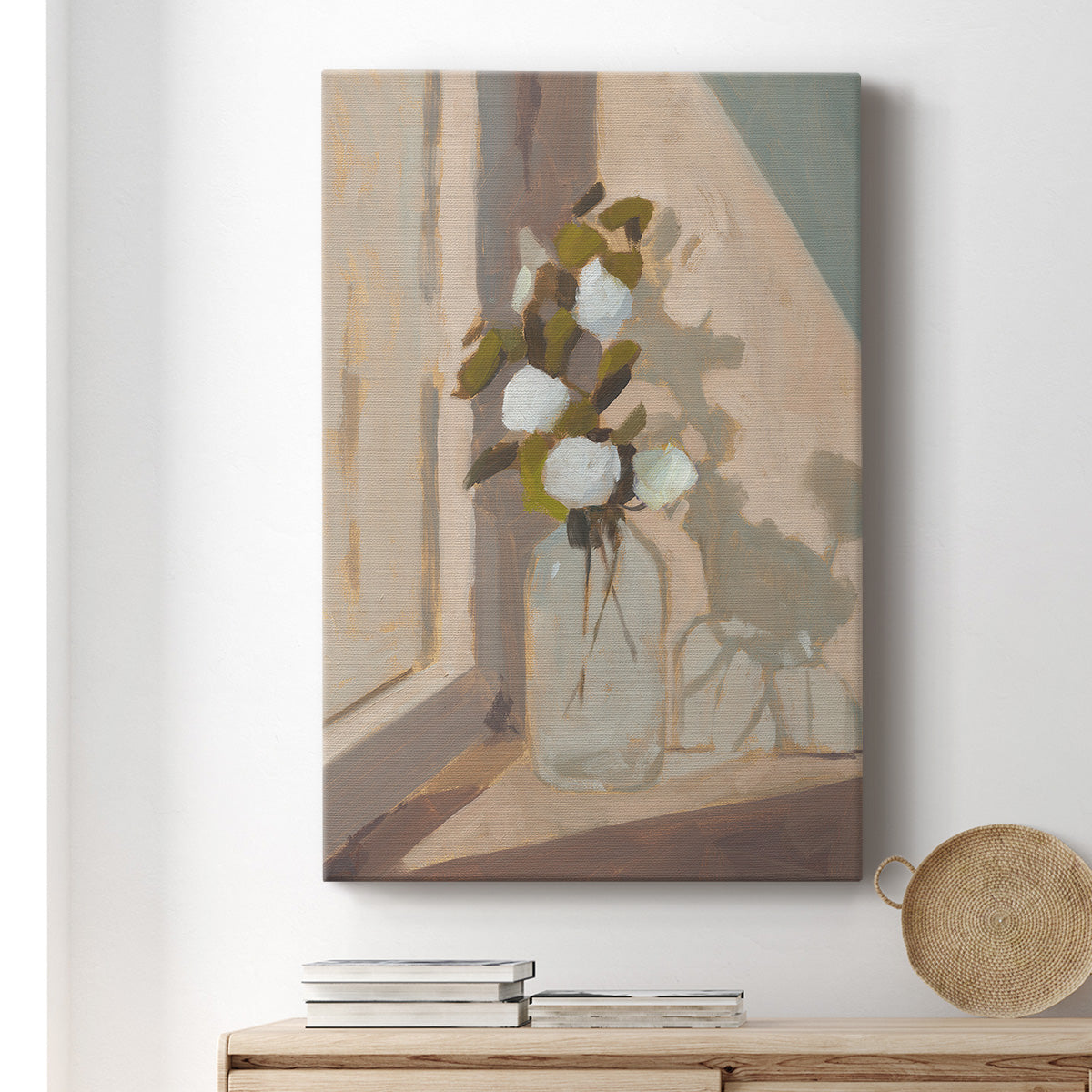 Window Bouquet II Premium Gallery Wrapped Canvas - Ready to Hang