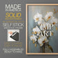 Floral Study Series LXV - Restickable Framed Art Set