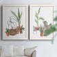 Purrfect Plants III - Premium Framed Canvas 2 Piece Set - Ready to Hang