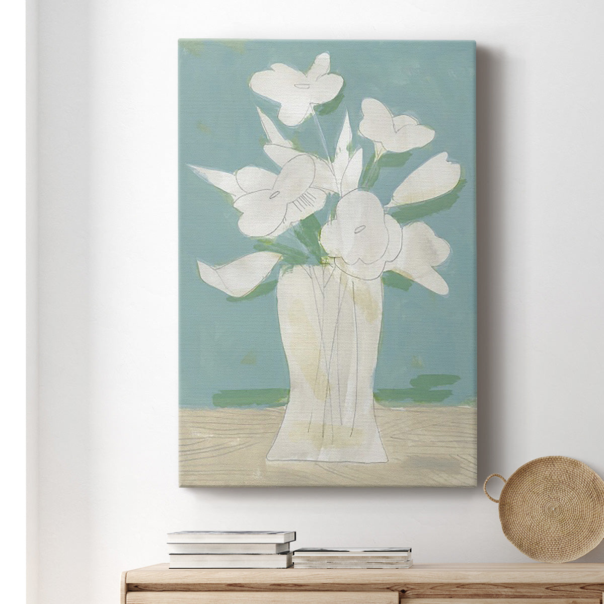 Muted Spring Arrangement I - Canvas Art Print