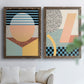 Modern Memphis III - Premium Framed Canvas 2 Piece Set - Ready to Hang