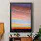 Ignited Dusk II - Modern Framed Canvas Print