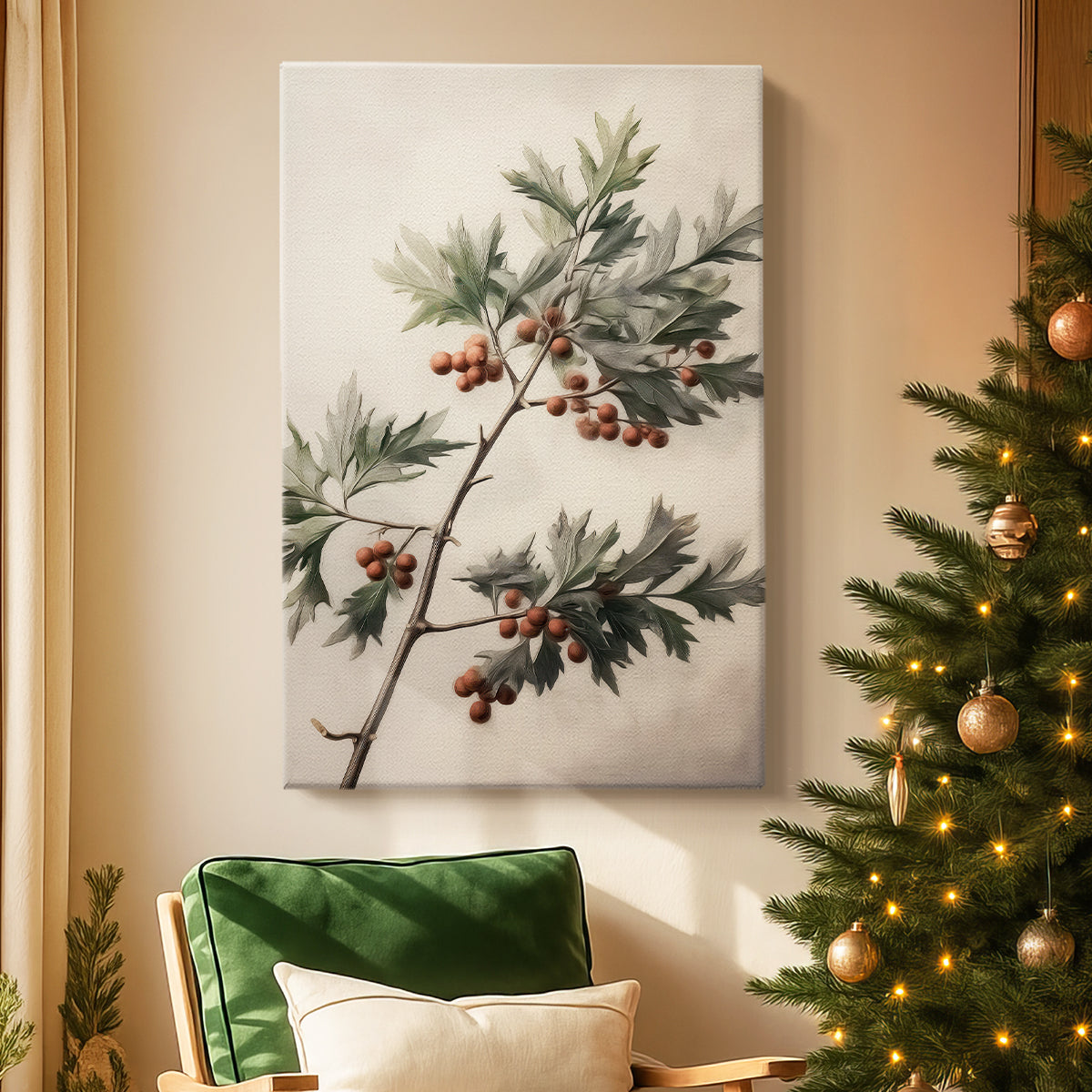 Gilded Blessing - Canvas Art Print