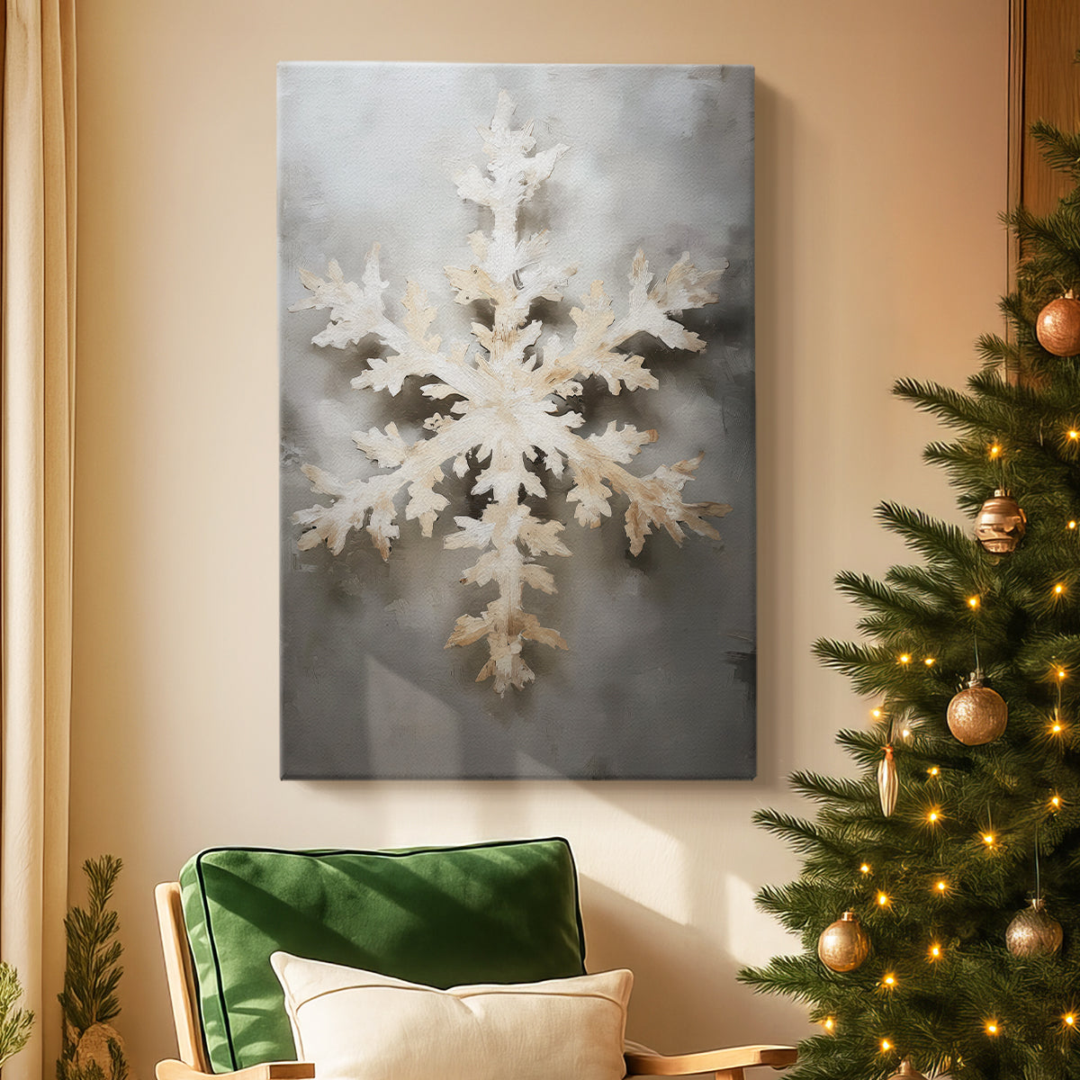 Chalk Serenade of Dawn - Canvas Art Print