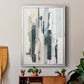 Paper Strata I - Modern Framed Canvas Print