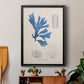 Blue Marine Algae VIII - Modern Framed Canvas Print