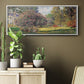 The Park - Floater Framed Canvas Print