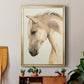 Golden Palomino II - Modern Framed Canvas Print